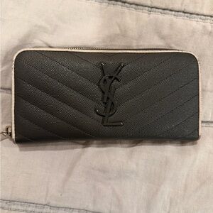 Saint Laurent Gray Wallet